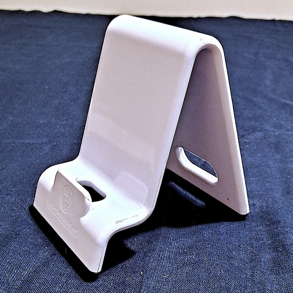 Huntington Home Adjustable Phone Stand – White - Picture 2 of 4
